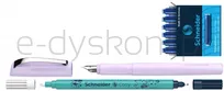 Schneider Zestaw Pióro Wieczne Ceod Colour, Wymazywacz, Naboje 6 Szt., Mix Kolorów, Blister  - 6