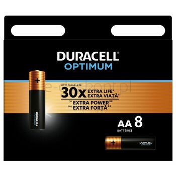 Duracell Bateria Aa 8 Szt Optimum 