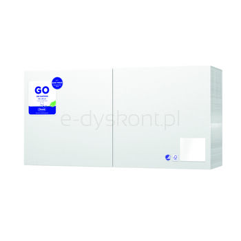 Duni serwetki 2W 40x40 cm białe - 300 szt.