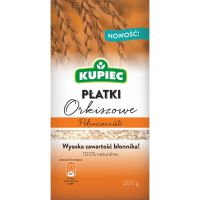 Kupiec Płatki Orkiszowe Pełnoziarniste 200G