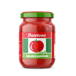Koncentrat Pomidorowy Z Bazylią 190G Dawtona
