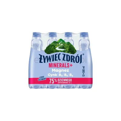 Żywiec Zdrój Minerals+ 500 ml (w tym +0,50 zł/szt. zwrotnej kaucji)
