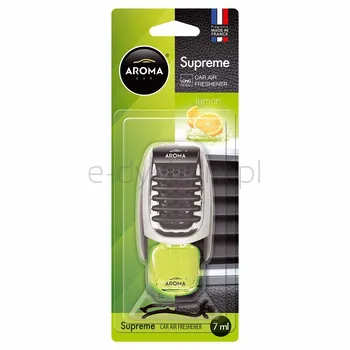 Zapach Samochodowy Aroma Car Supreme Lemon