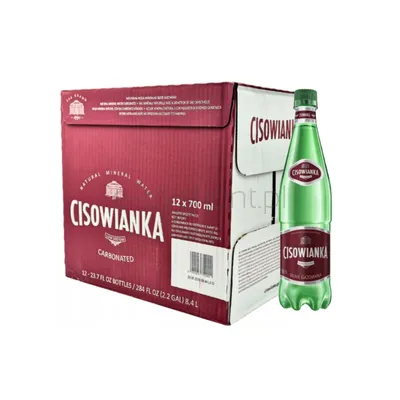 Cisowianka Woda Mineralna silnie gazowana, PET 700ml
