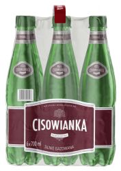 Cisowianka Woda Mineralna silnie gazowana, Pet 700ml SK