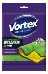 Vortex Ściereczka z mikrofibry Shaggy Monter, zielono-żółta