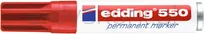 Edding Marker Permanentny E-550 3-4 Mm, Czerwony  - 2