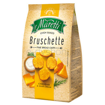 Bruschetta Maretti Cheddar i śmietana 70g