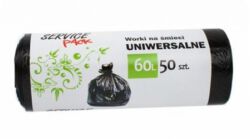 Stella Worki na śmieci HDLD, 60 l, 50 szt., czarne