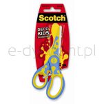 Scotch Nożyczki Dla Dzieci (Deco), 13Cm, Ergonomiczne, Blister, Mix Kolorów - 2