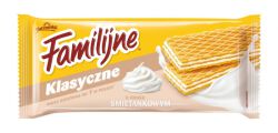 Jutrzenka Wafle Familijne 180 g, śmietankowe