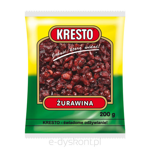 Kresto Żurawina Suszona 200G