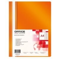 Office Products Skoroszyt, PP, A4, miękki, 100/170mikr., pomarańczowy [BIURO]