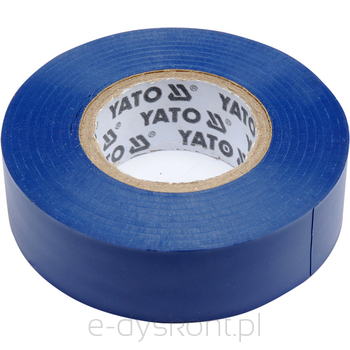 YATO Taśma elektroizolacyjna 19 mm x 20 m niebieska