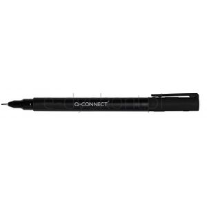 q-Connect Marker do płyt CD/DVD S, 0,4mm (linia), czarny