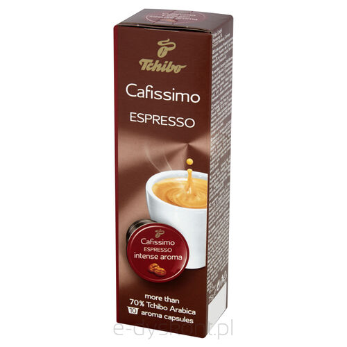 Tchibo Cafissimo Espresso Intense Aroma Kawa Mielona W Kapsułkach 7,5G X 10 Kapsułek