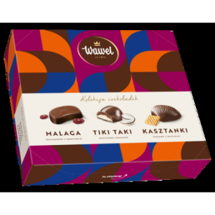 Wawel Bombonierka Mix Kasztanki, Malaga, Tiki-Taki 169g