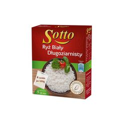 Sotto Ryż Biały Długoziarnisty 4X100G