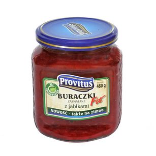 Provitus Buraczki Zasmażane Z Jabłkami 480G