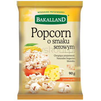 Bakalland Popcorn Serowy 90G