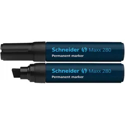 Schneider Marker permanentny Maxx 280, ścięty, 4-12mm, czarny