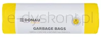 Worki na śmieci DONAU HOME, do segregacji, plastik (LDPE), 120l, 10 szt., żółte - 2