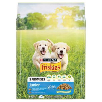 Friskies Junior Z Kurczakiem I Warzywami&Nbsp;Z Mlekiem 3Kg