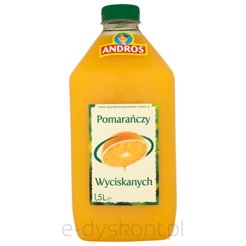 Andros Sok Z Pomarańczy Wyciskanych 15L