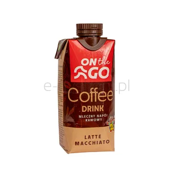 Spółdzielnia Mleczarska w Gostyniu. Mleczny napój kawowy Latte Macchiato 330ml