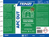 Tenzi Koncentrat do mycia fasad, elewacji, tarasów Apc Out, 1l - 2