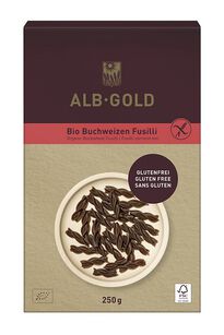 Makaron (Gryczany) Świderki Bezglutenowy Bio 250 G - Alb Gold (Alb Natur) [BIO]