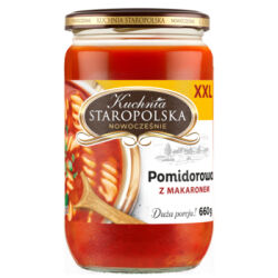 Kuchnia Staropolska Zupa pomidorowa z makaronem i śmietanką 660 g