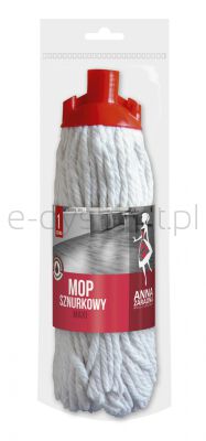 Anna Zaradna Mop sznurkowy, maxi, 1 szt., biały