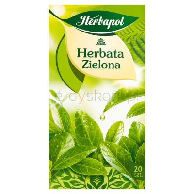 Herbapol Herbata Zielona ekspresowa 20Torebek/40g