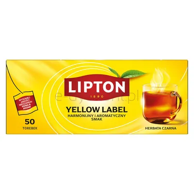 Lipton Herbata Yellow Label 50tb