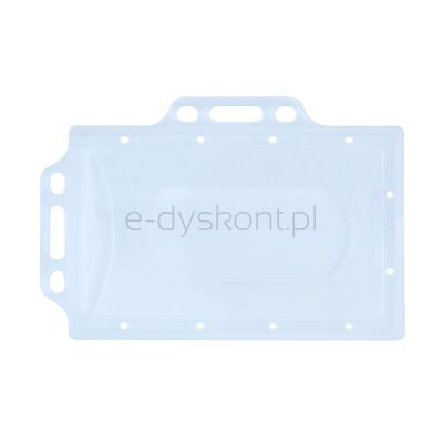 Donau Identyfikator Z 2 Uchwytami, Transparentny