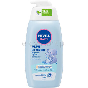 Nivea BABY Płyn do mycia łagodna kąpiel 450 ml