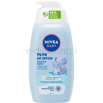 NIVEA BABY Płyn do mycia łagodna kąpiel 450 ml