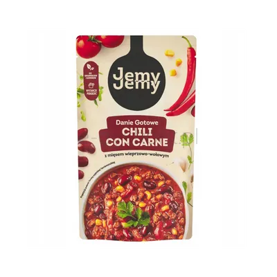 JemyJemy Danie gotowe Chili con carne z mięsem wieprzowo-wołowym 360g