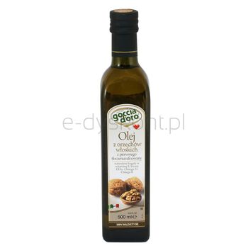 Goccia D'Oro Olej Z Orzechów Włoskich 500 Ml