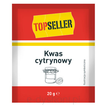 TOPSELLER Kwas cytrynowy 20g