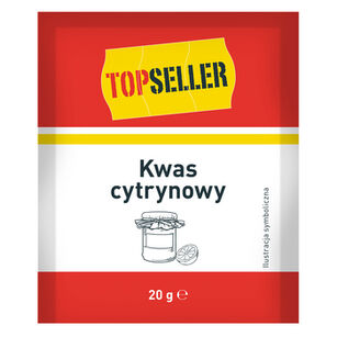 TOPSELLER Kwas cytrynowy 20g