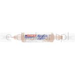 Edding Marker Akrylowy 3D E-5400 podwójny, 2-3 mm, 5-10 mm, ciepły beżowy - 3