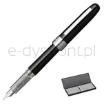 Pióro wieczne Platinum Plaisir Black, F, czarne - 3