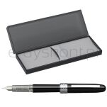 Platinum Pióro wieczne Plaisir Black, F, czarne - 4