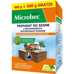 Bros - Microbec Ultra 900G - Preparat Do Szamb + 300G Gratis