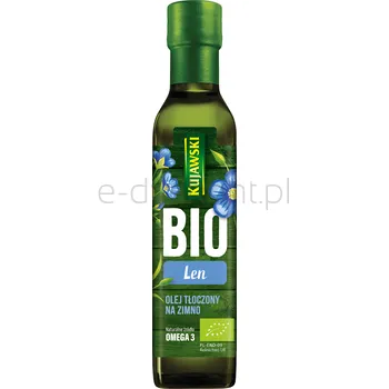 Kujawski Bio Olej Z Lnu Tłoczony Na Zimno 250 Ml