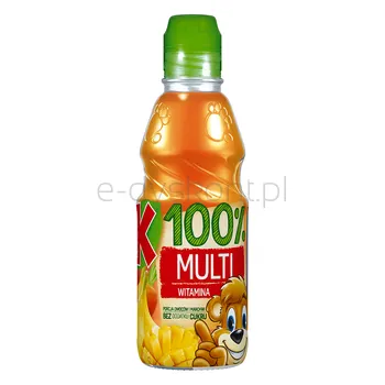 Kubuś 100% Sok multiwitamina 300 ml (w tym +0,50 zł/szt. zwrotnej kaucji)