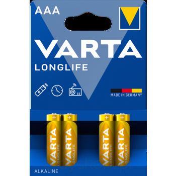 Varta Baterie Longlife Lr03 Aaa 4 Szt.