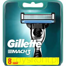 Gillette Mach3 Zapas 8  Sztuk